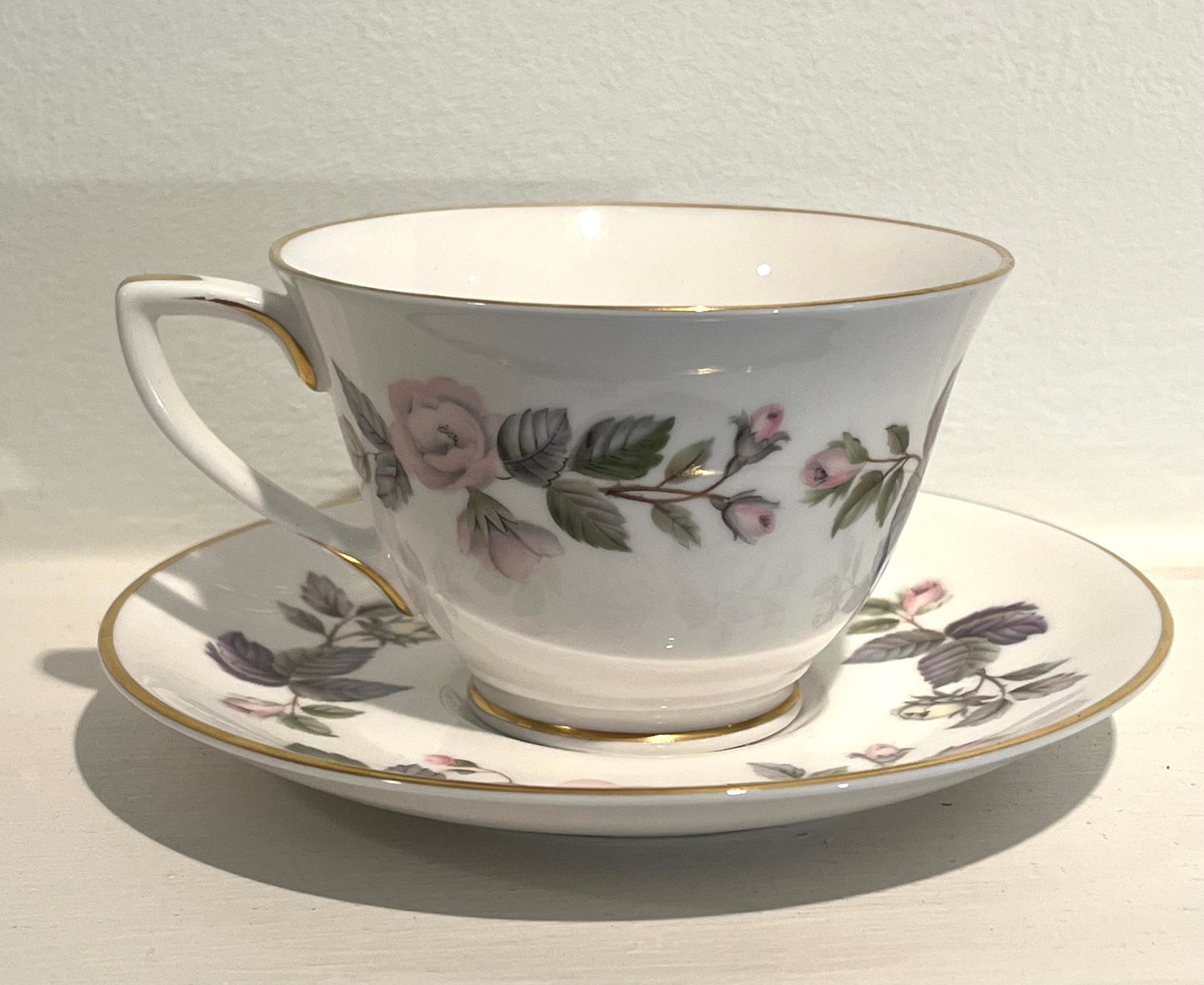 Custom Chosen Tea Cup and Saucer with Cocoa, Coffee, or Tea